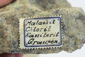 Malachit, azurit