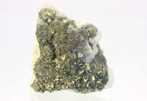 Pyrit, kalcit