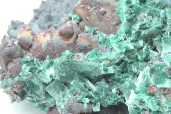 Pseudomorfóza malachitu po azuritu