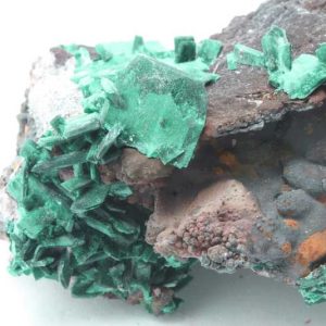 Pseudomorfóza malachitu po azuritu