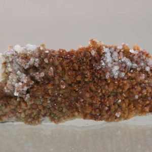 Harmotome, calcite