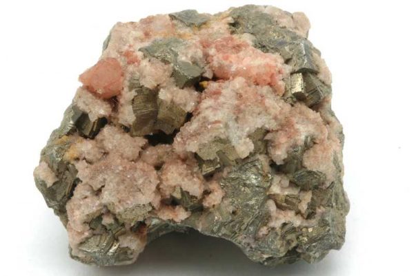 Pyrit, kalcit