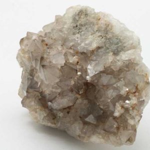 Smoky quartz, heulandite