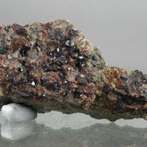 Cassiterite, topaz
