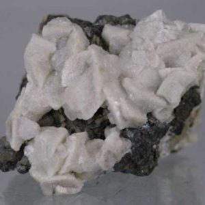 Magnetite, stilbite, dolomite