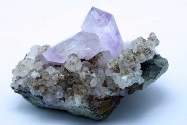 Ametyst, kalcit – Bild 2