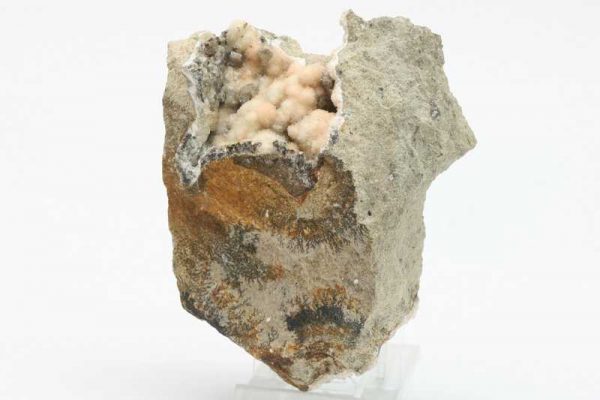 Natrolit, kalcit – Bild 2