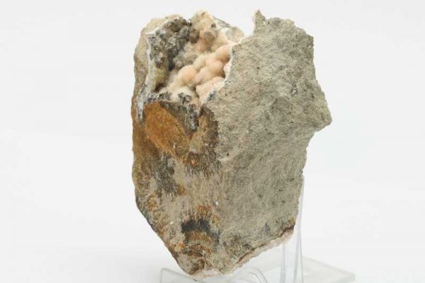 Natrolit, kalcit – Bild 3