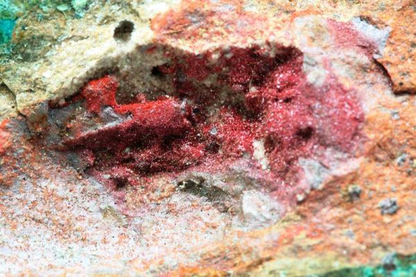 Kuprit, chalkotrichit, chrysokol – Bild 8
