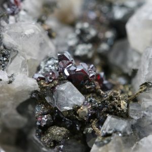 Proustite, argentite