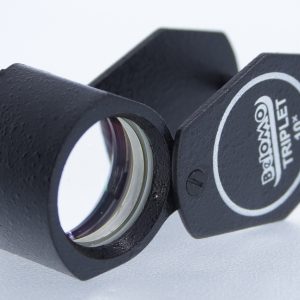 Gemologická lupa, triplet 10× zvětšení