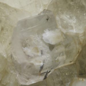 Beryl, orthoclase, quartz