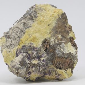 Karfolit, rodochrozit