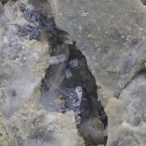 Pyrargyrite, baryte