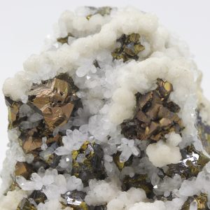 Chalcopyrite, sphalerite