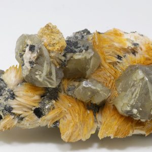 Cerussite, barite