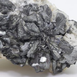 Stibnite, barite