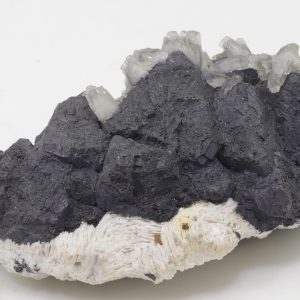 Galena, calcite