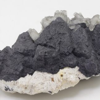 Galena, calcite