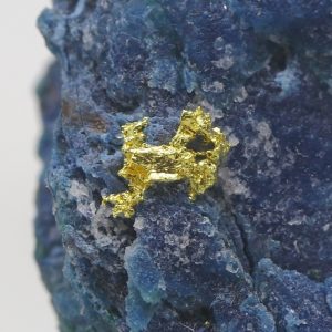 Native gold, shattuckite