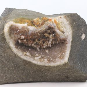 Harmotom, křemen