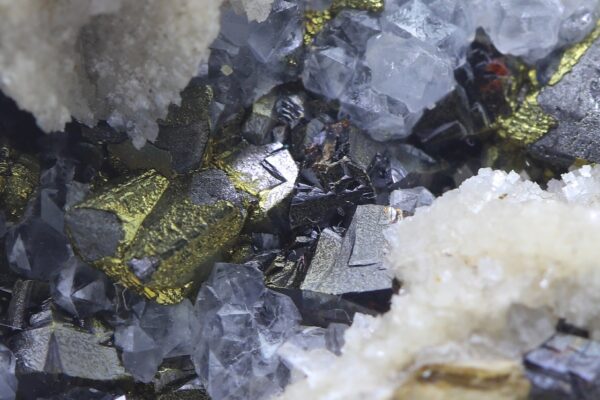 Tetraedrit, siderit, sfalerit, chalkopyrit – Bild 6