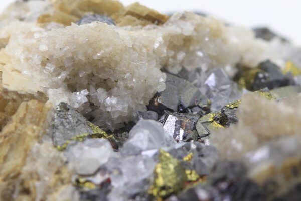 Tetraedrit, siderit, sfalerit, chalkopyrit – Bild 7