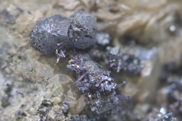 Pyrostilpnit, proustit, argentit – Bild 9