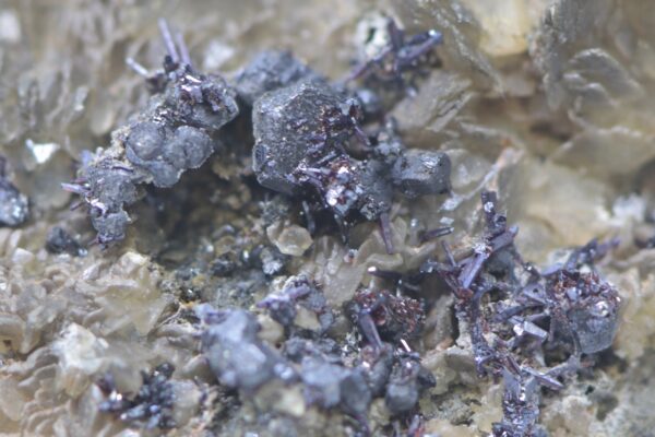 Pyrostilpnit, proustit, argentit – Bild 11