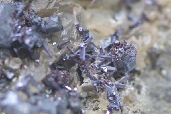 Pyrostilpnit, proustit, argentit – Bild 12