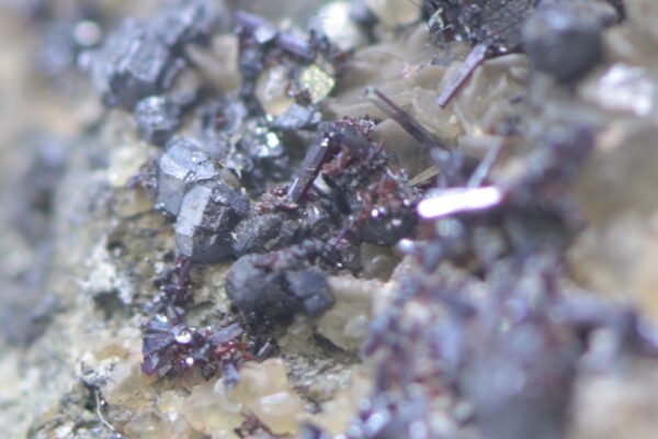 Pyrostilpnit, proustit, argentit – Bild 13