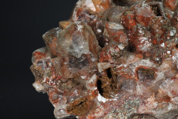 Kalcit, goethit - sametka, pyrit – Bild 4