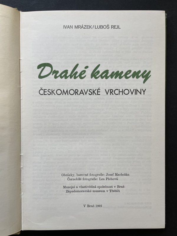 Drahé kameny Českomoravské vrchoviny – Bild 2