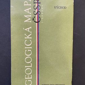 Geologická mapa ČSSR 1:500 000 - východ