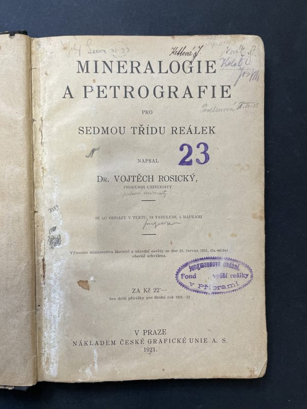 Mineralogie a petrologie pro sedmou třídu reálek - Image 3