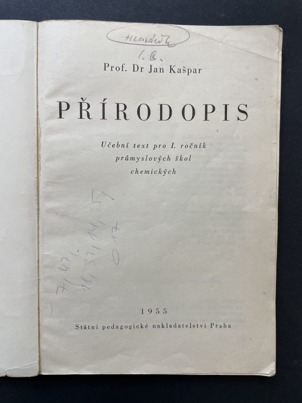Přírodopis – učební text pro I. ročník průmyslových škol chemických - Image 2