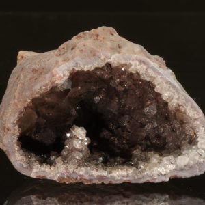 Quarz-Geode, Limonit