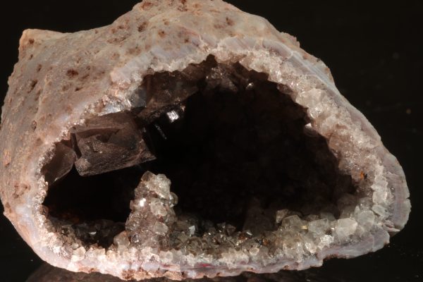 Quarz-Geode, Limonit – Bild 5