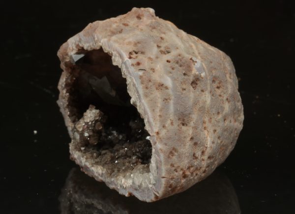 Quarz-Geode, Limonit – Bild 3