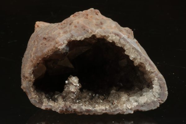 Quarz-Geode, Limonit – Bild 2