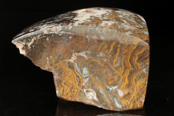 Eisenhaltiger Quarz mit Achat-Augen – Bild 5