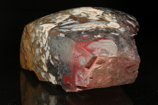 Eisenhaltiger Quarz mit Achat-Augen – Bild 8