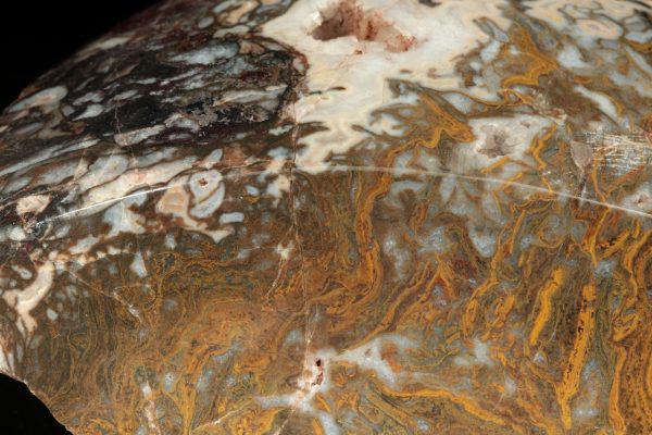 Eisenhaltiger Quarz mit Achat-Augen – Bild 10
