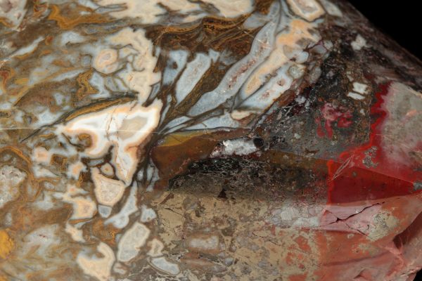Eisenhaltiger Quarz mit Achat-Augen – Bild 9