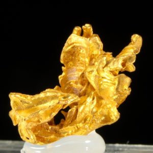 Native gold .