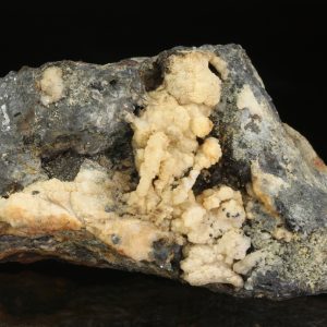 Silver, acanthite, dolomite